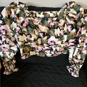 Colorful blouse , never worn .